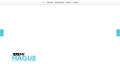 Desktop Screenshot of jeremyhague.com